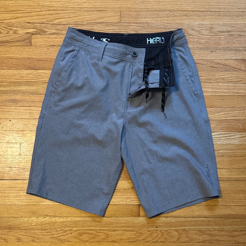 O'Neill Men's Gray Hybrid Shorts
